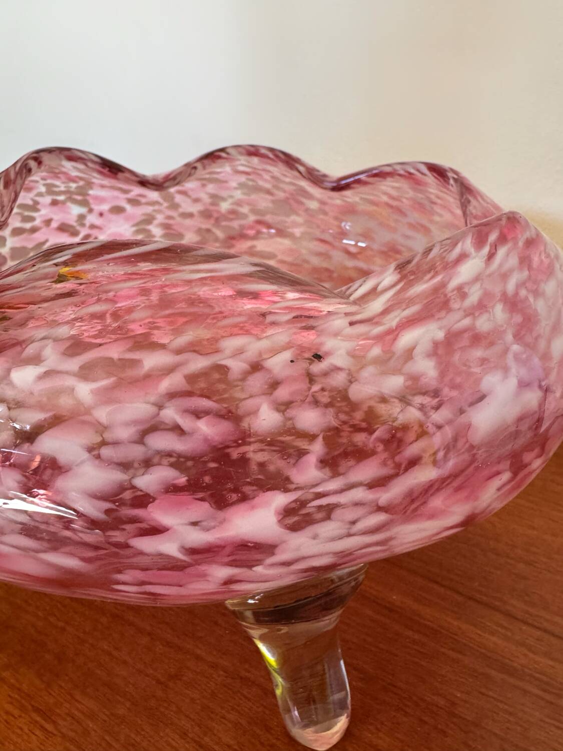 Old Clichy glass cup
