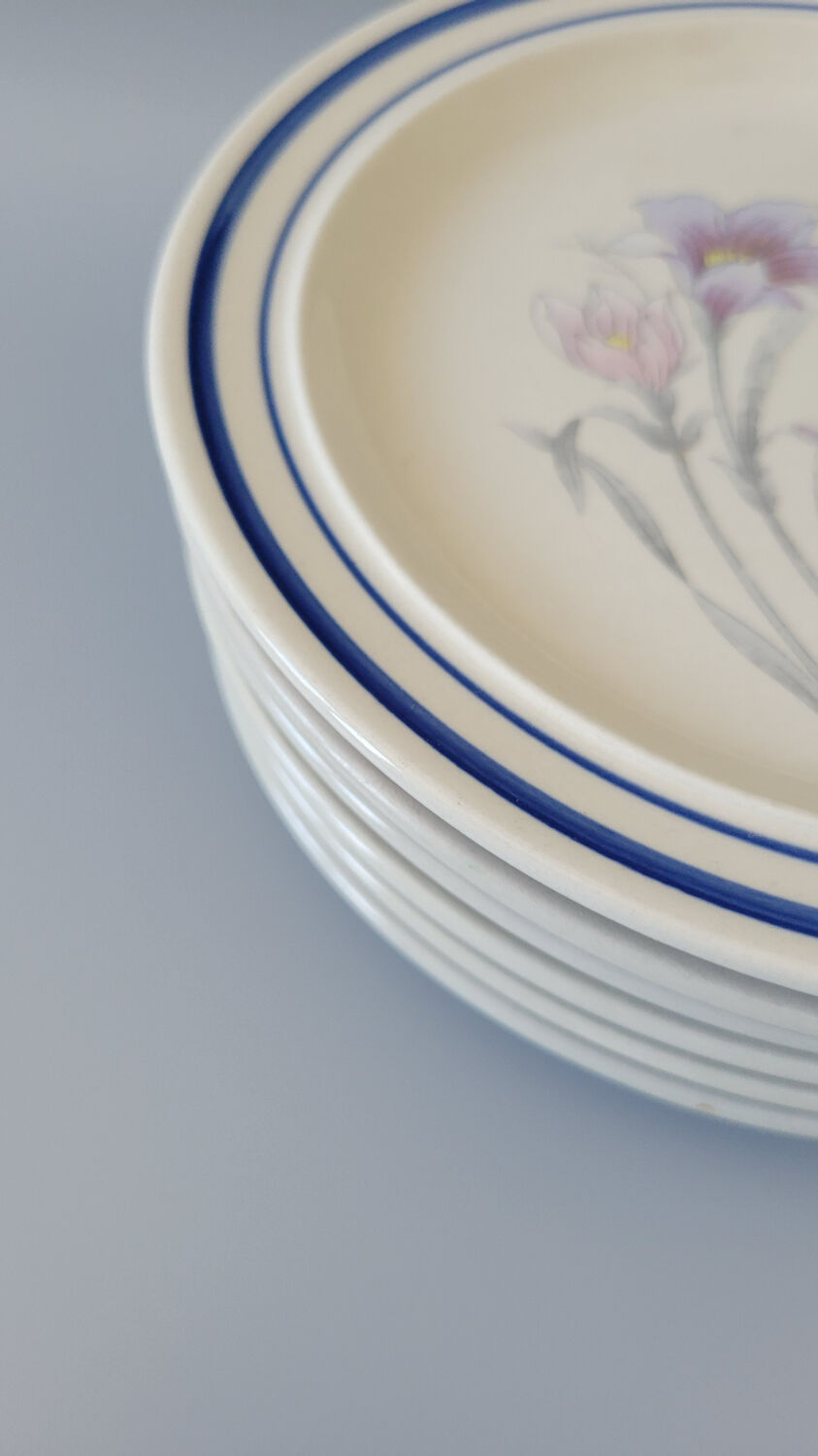 Set of 6 dessert plates