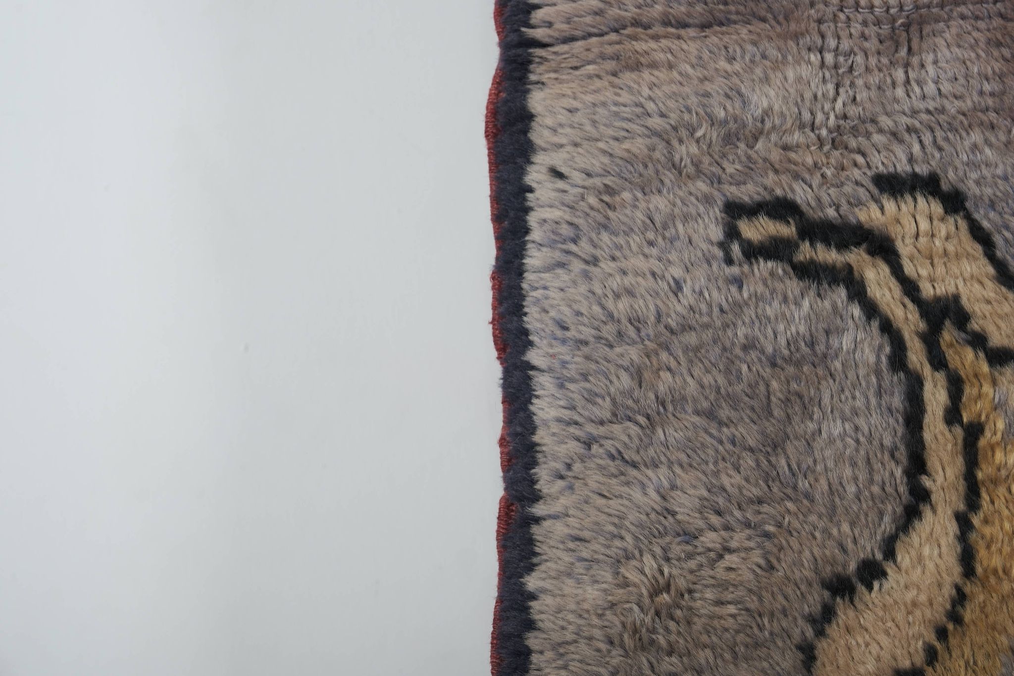 Vintage Turkish Oushak Rug Handwoven 117x175 cm