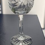 Crystal wine glasses