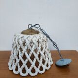 White ceramic pendant lamp
