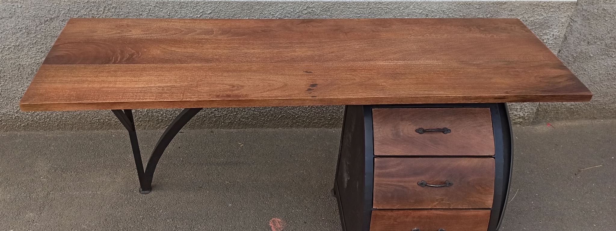 Designer wooden desk