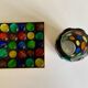 Empty pocket and tealight holder from the 70s