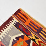 5x7 bold colorful kilim rug, 155x220cm