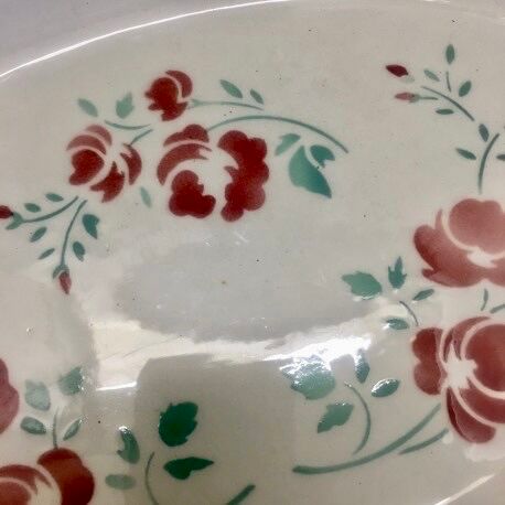 Vintage earthenware dish