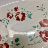 Plat en faïence vintage