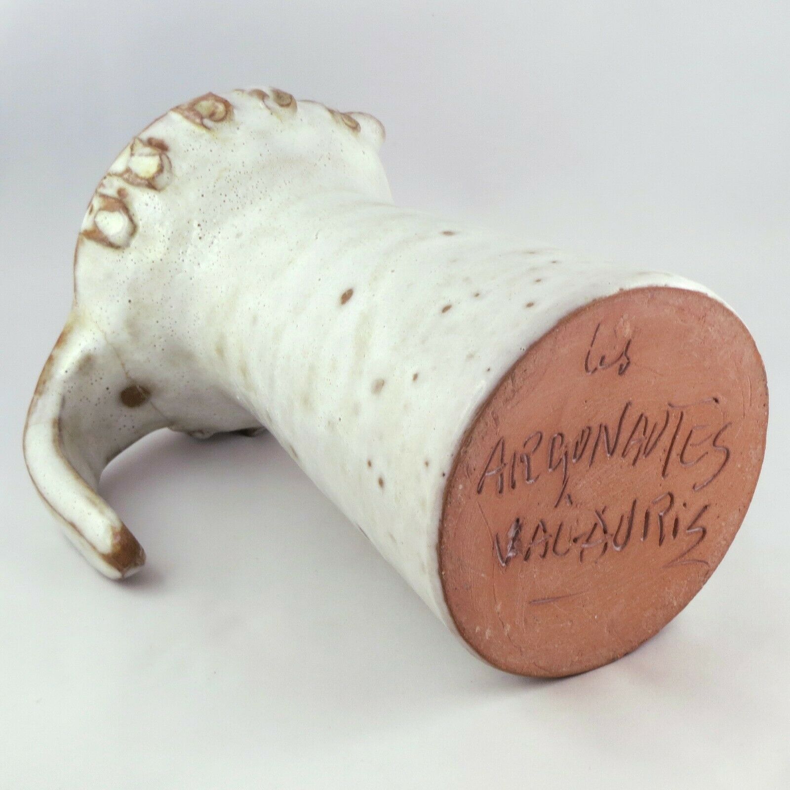 Pitcher the argonauts Vallauris vintage ceramic 50/60