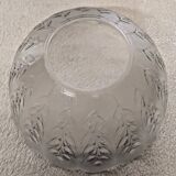 Vintage 1950s Large Glass Salad Bowl