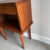 Bedside table vintage feet compass