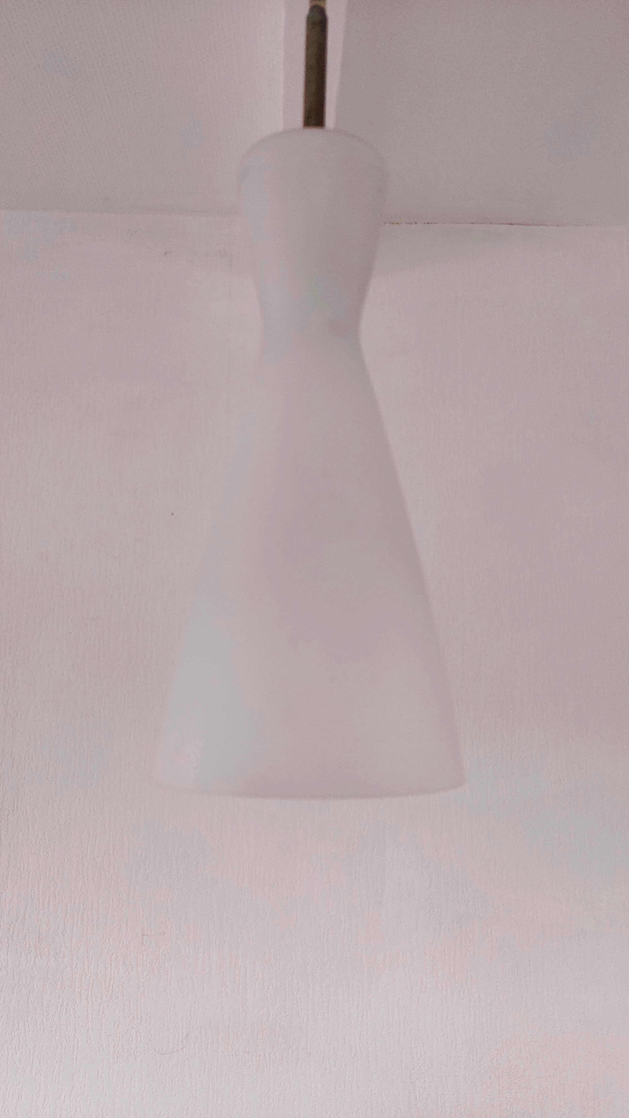 Suspension in opaline design 70s