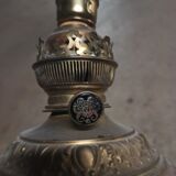 Pied de lampe ancien laiton