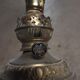 Antique brass lamp foot