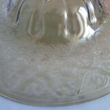 Decorative dish in blown glass - art deco