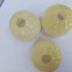 Lot de 3 globes en verre blanc opaque