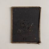 Oil on canvas mounted on cardboard, portrait of a woman, early 20th century.