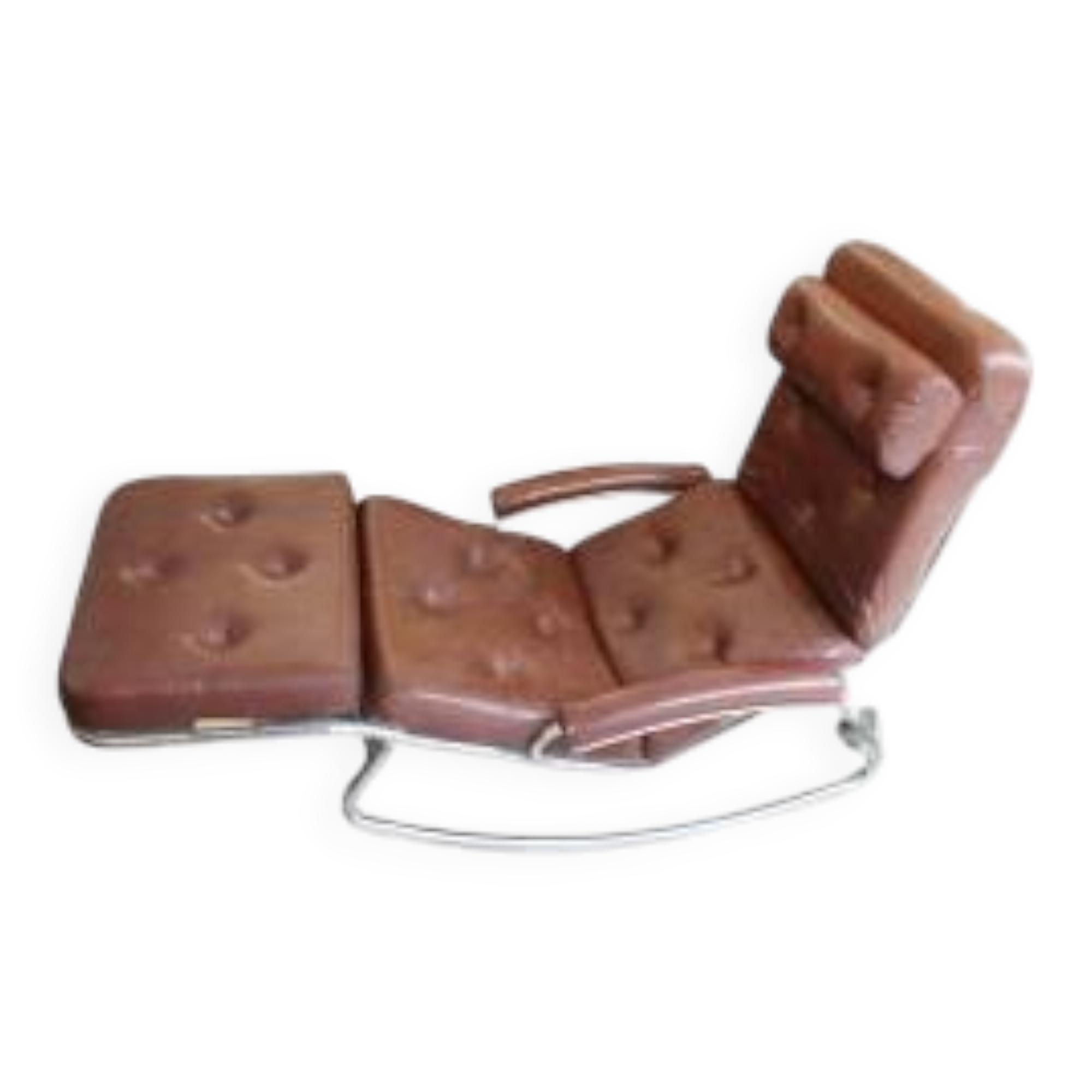 'Lama' lounge chair signed Bahmüller circa 1970