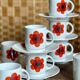 Vintage coffee service, Scherzer Bavaria