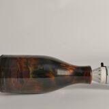 Brown Stoneware Table Lamp by Carl-Harry Stålhane, Designhuset, Sweden 1960s