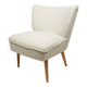 Vintage cocktail chair beige boucle expo 58