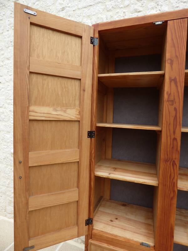 Armoire parisienne 3 tiroirs, 2 portes