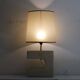 Large sculptural lamp in stone 1970