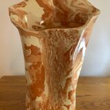 Large signed Terracotta vase