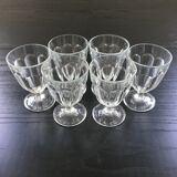 Set of 6 Habitat 80s wine glasses