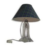 Lampe en verre années 50
