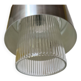 Philips Design Hanging Lamp Made Of Aluminum And Glass, 1960s