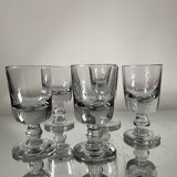 5 Glasses Holmegaard by Per Lutken