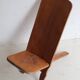 Child's folding chair carved – traditional wooden craftsmanship
