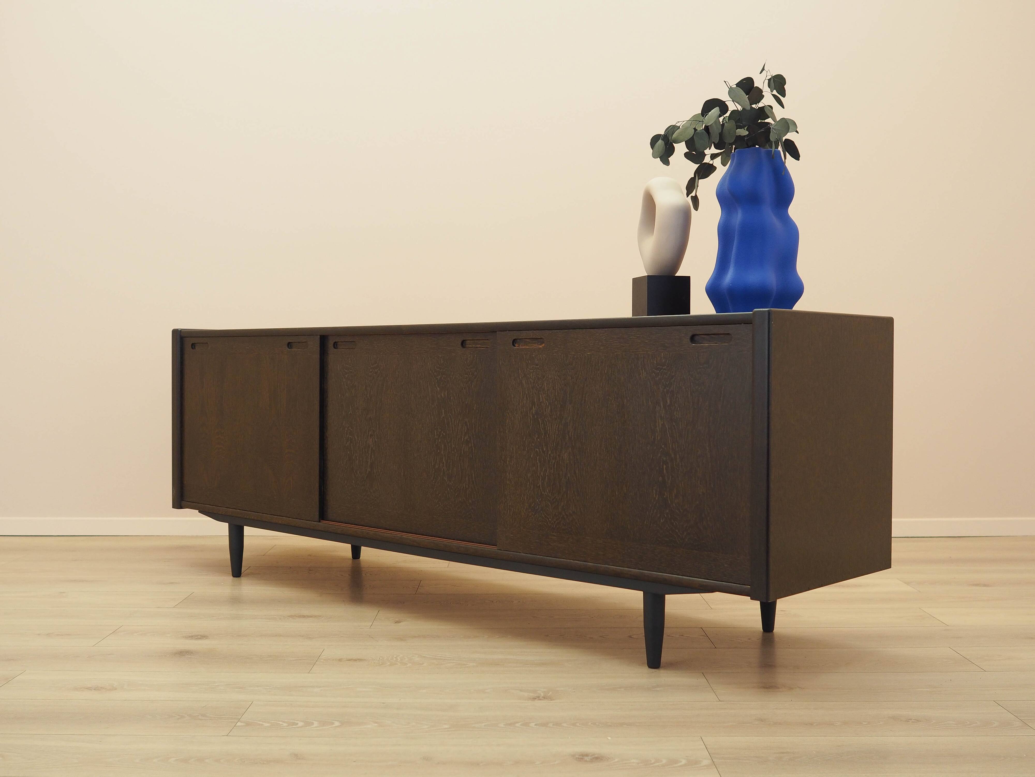 Oak sideboard, Danish design, 1970s, manufactured by Skovby Møbelfabrik