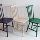 Three spindle back SH41 chairs by Yngve Ekström for Pastoe, 1960s
