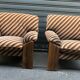 Pair of Sapporo armchairs for 1970s 1970s Mobile Girgi