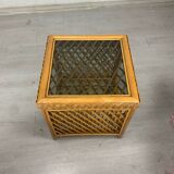 Rattan coffee table
