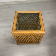 Rattan coffee table