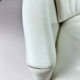Set of 2 white leolux excalibur by jan armgardt, 1990s