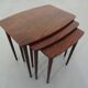 Danish Rosewood Nesting Tables, 1960s, Set of 3