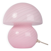 Lampe champignon rose, Vetri Murano, Italie