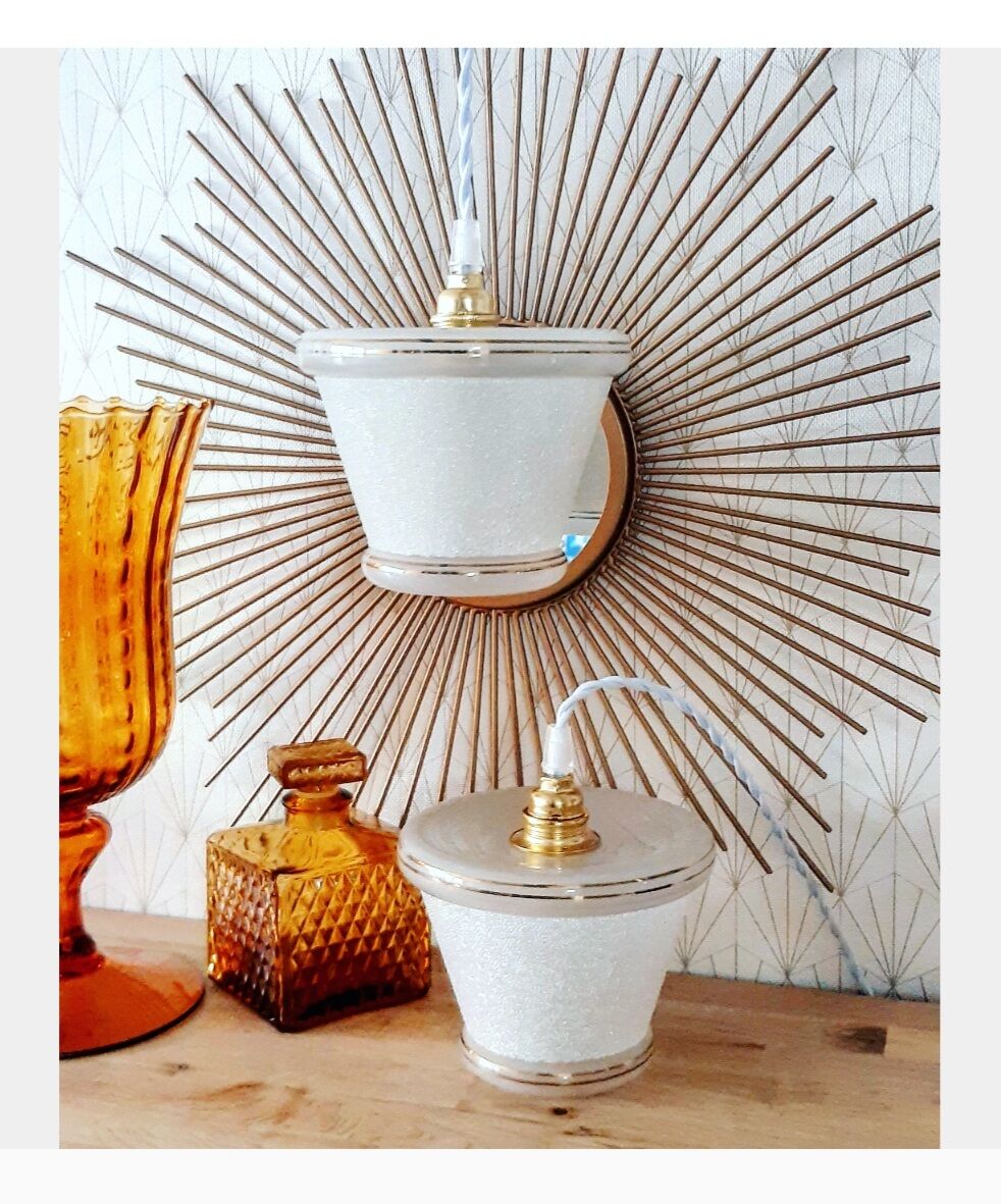 Art Deco hanging lamp