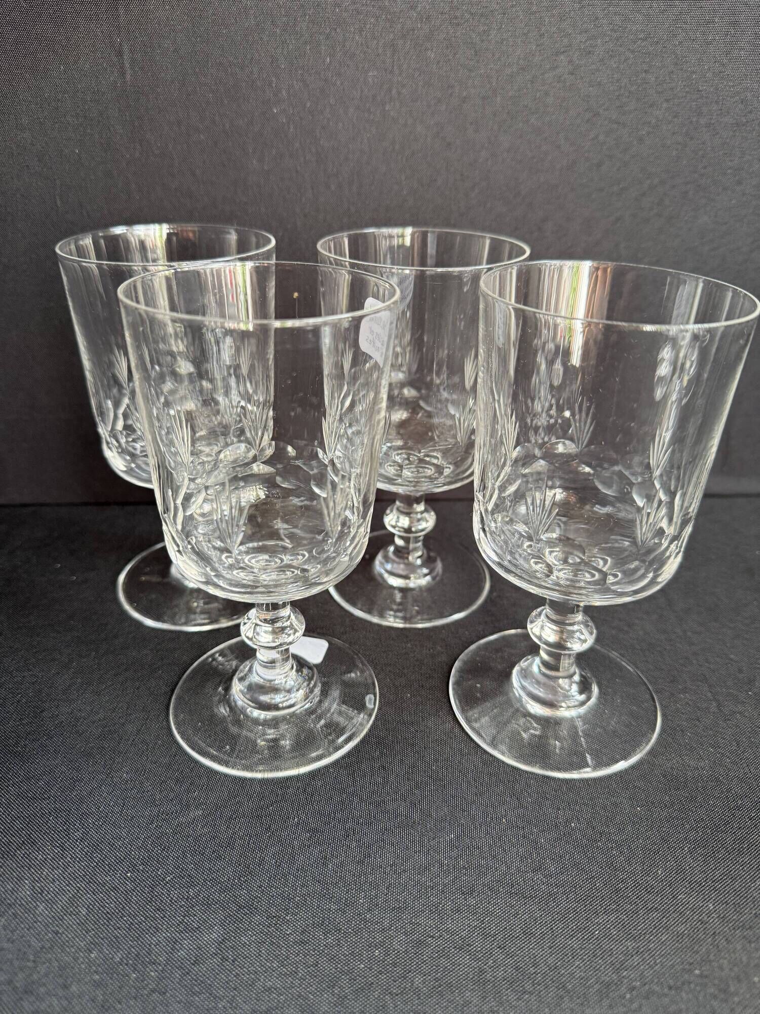 4 verres à vin Baccarat