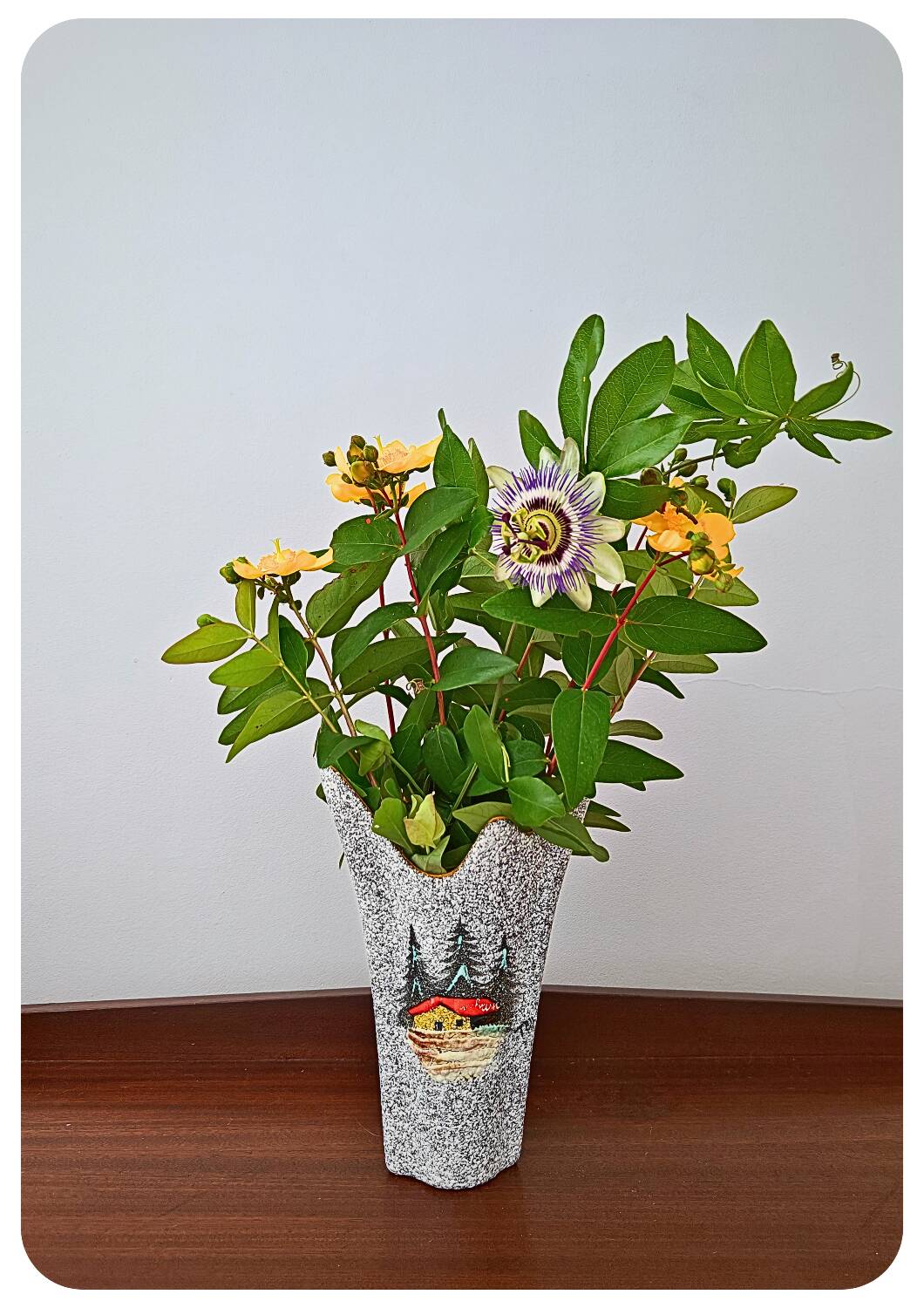 Vintage Tess Ceramic Lava Vase