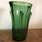 Blown glass vase