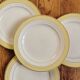 Mix of vintage dessert plates