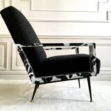 Fauteuil vintage restauré