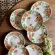 Set of 11 vintage deep plates by Eric de Moulin des Loups.