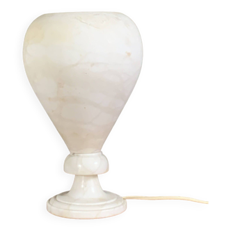 Vintage alabaster table lamp