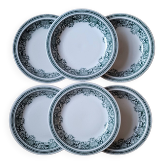 Set of 6 Mosa plates