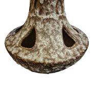 Pied de lampe brutaliste, fat lava 1970