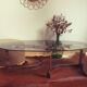 Table basse vintage années 70 Bauhaus Paul Legeard